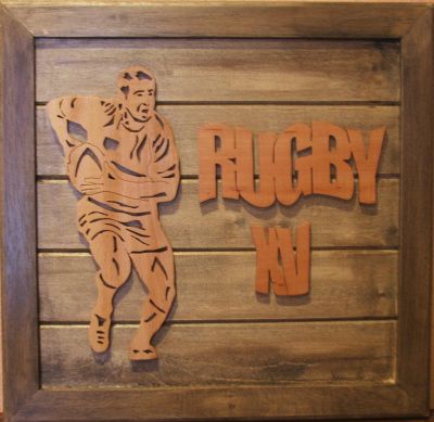 bouclier joueur rugby XV
