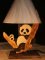 Lampe de chevet panda pour chambre d'enfant